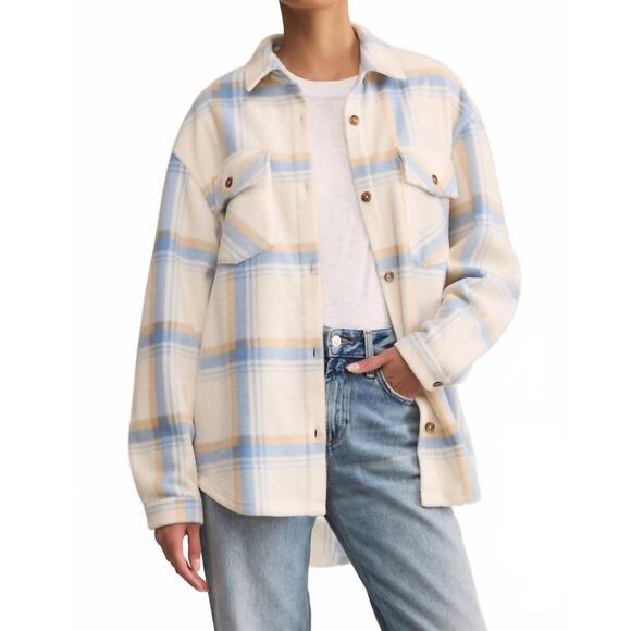 Z SUPPLY Jackets & Blazers - NEW Z SUPPLY hiker two toned fleece jacket in crystal